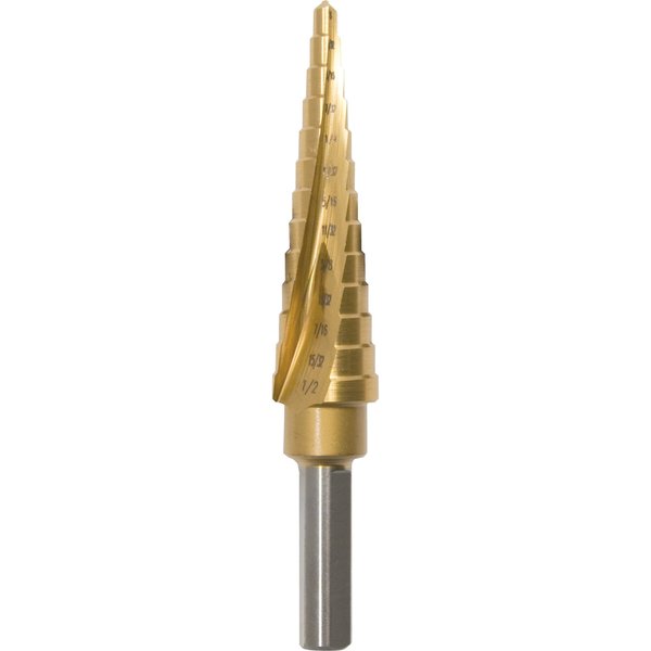 Hougen Step Drill 1/8 1/2 in. 35200